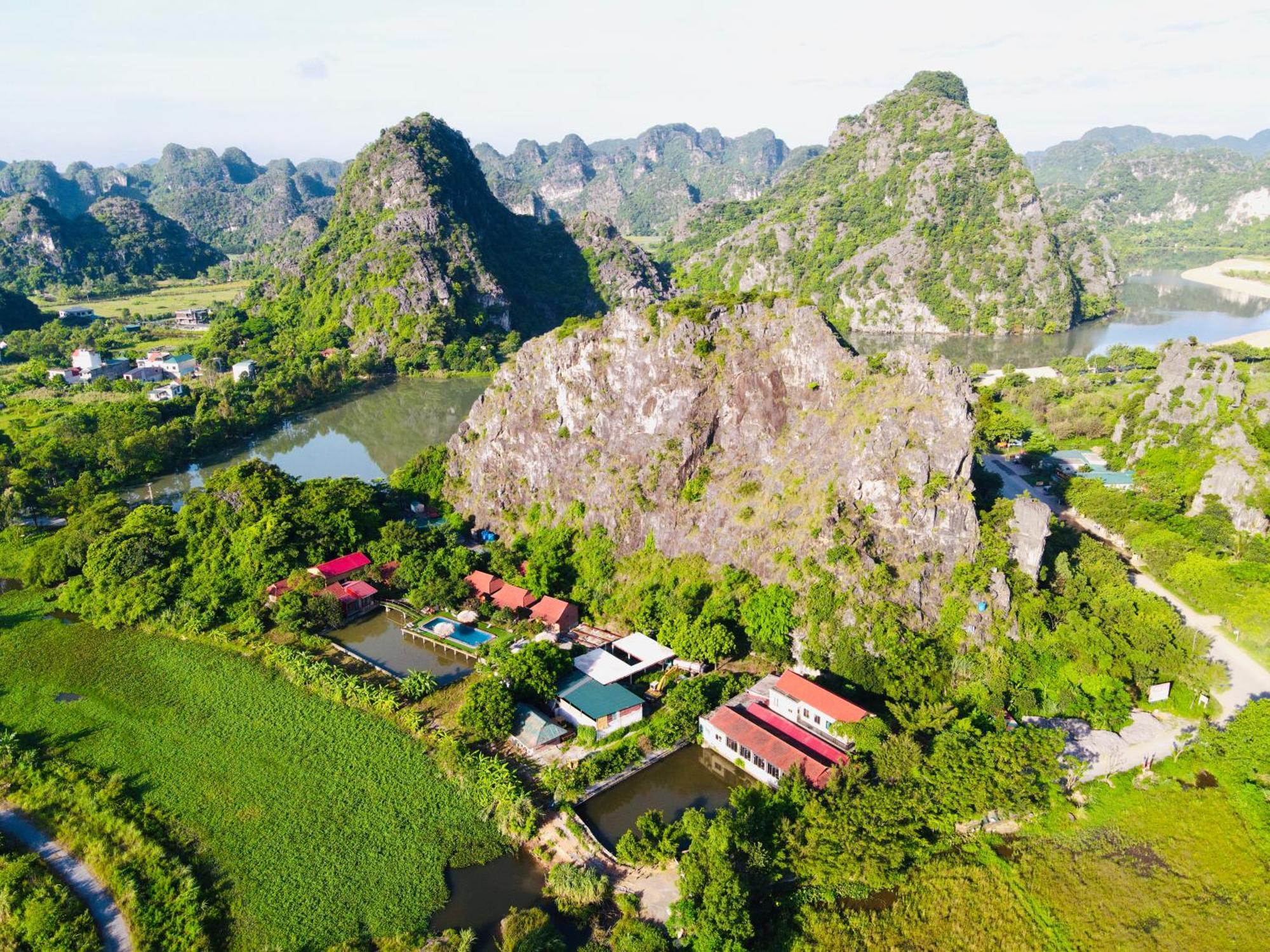 Trang An Lotus Lake Homestay ニンビン エクステリア 写真